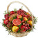fruit basket with Pomegranates. Alanya